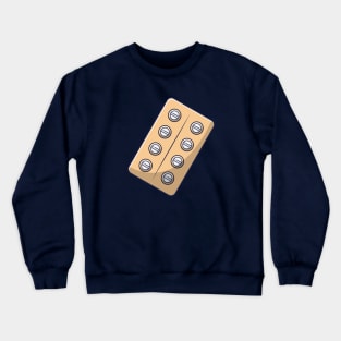 Tablet Medicine in Package Crewneck Sweatshirt